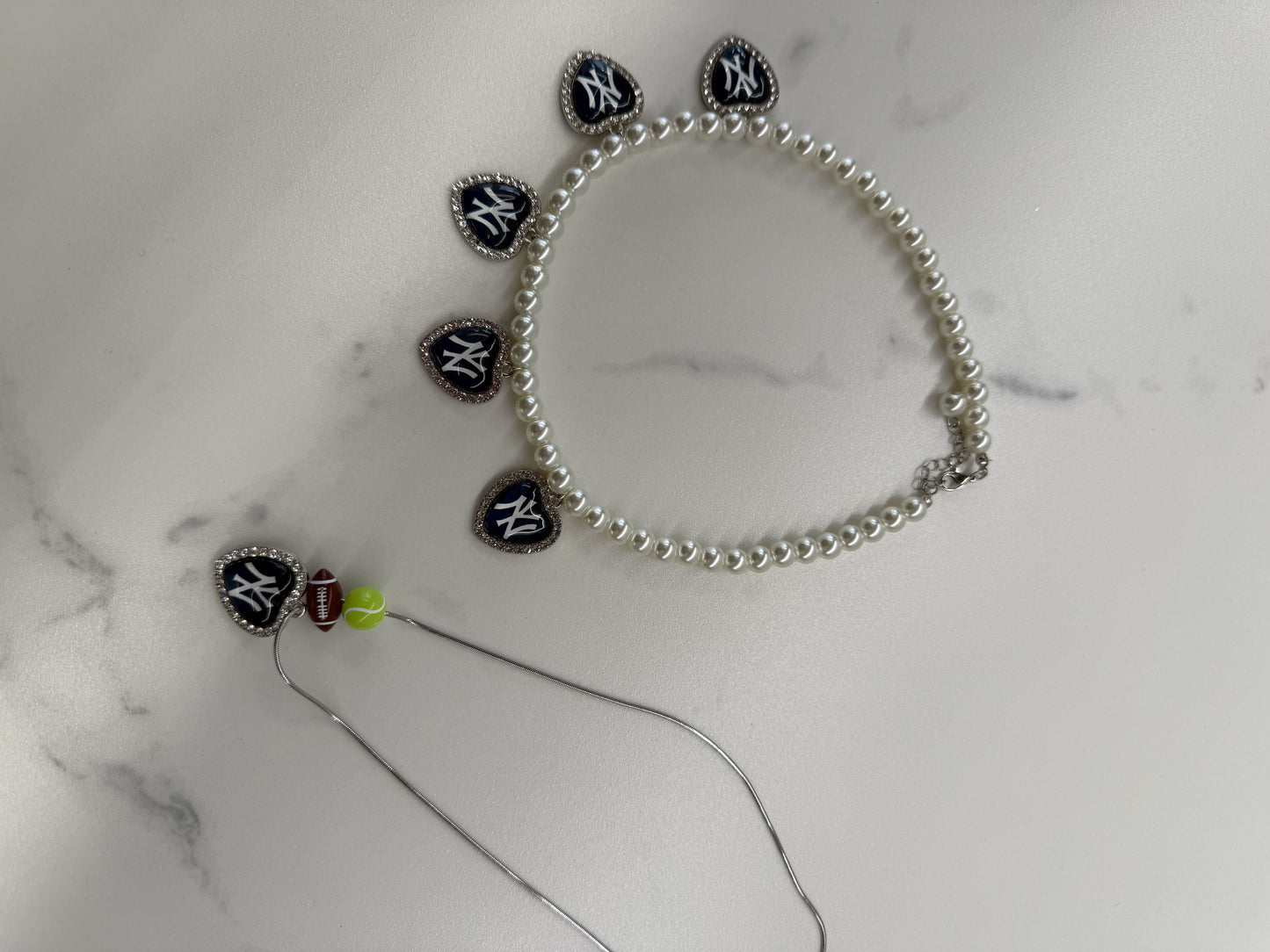 Collana New Era NBA filo silver