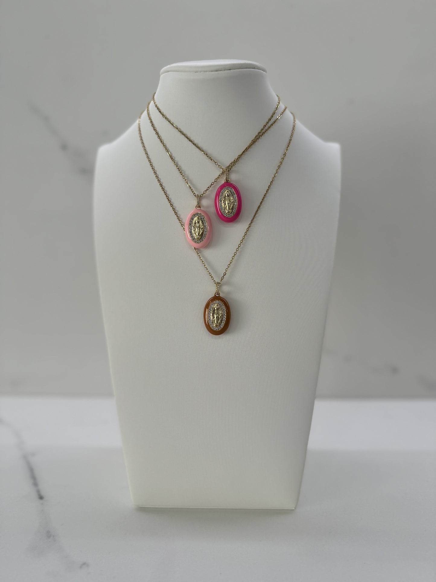 Collana Madonnina Argento 925