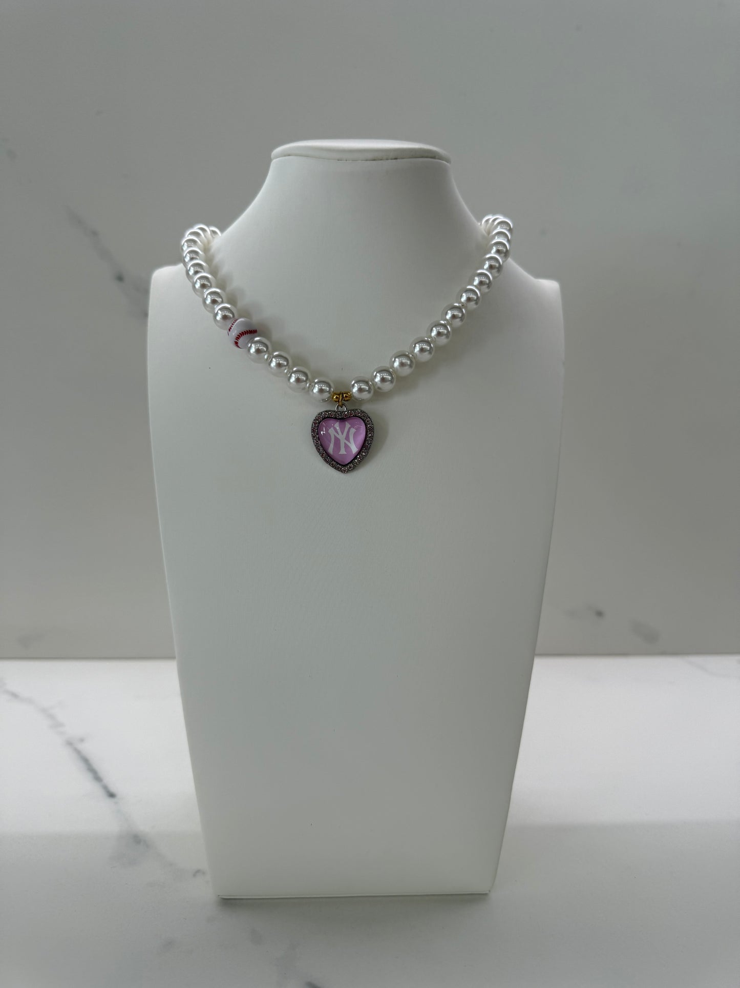 Collana NY ROSA + charms TENNIS