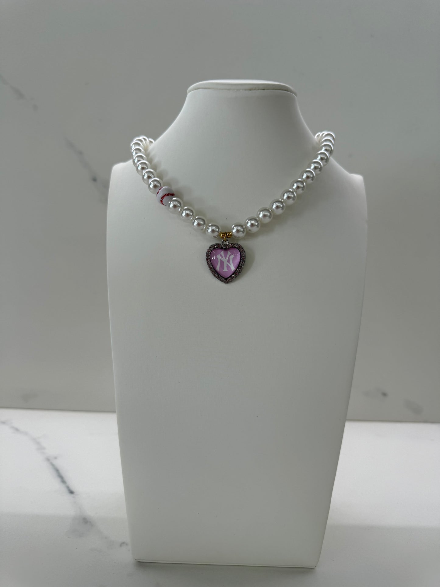 Collana NY ROSA + charms TENNIS