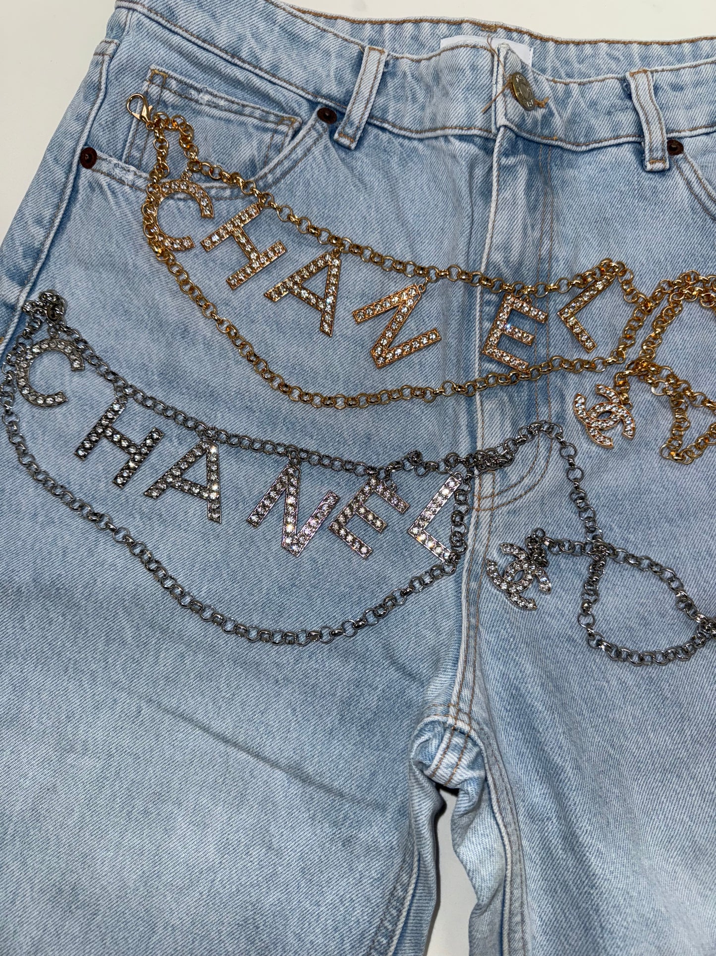 Cintura Luxury Strass CC Vintage