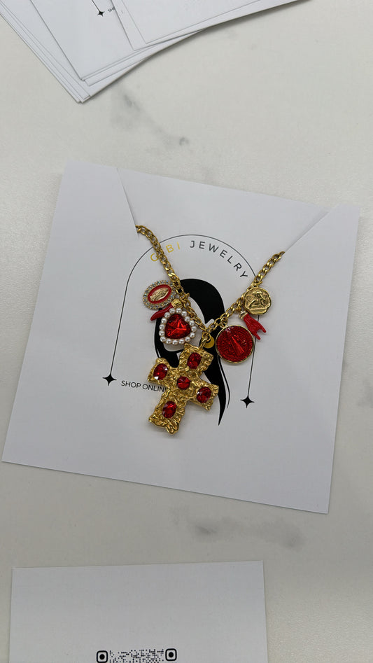 Collana Saint Red