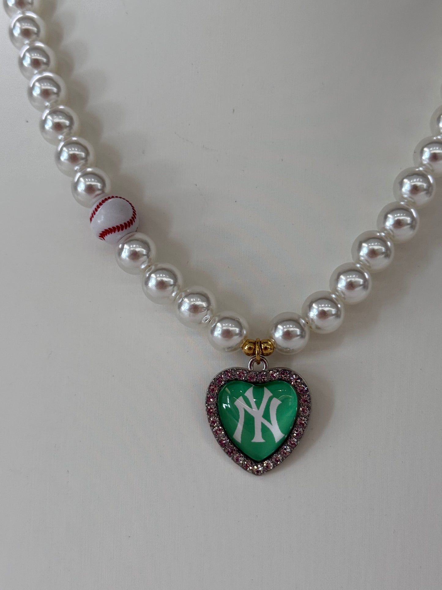 Collana VERDE NY + charms TENNIS