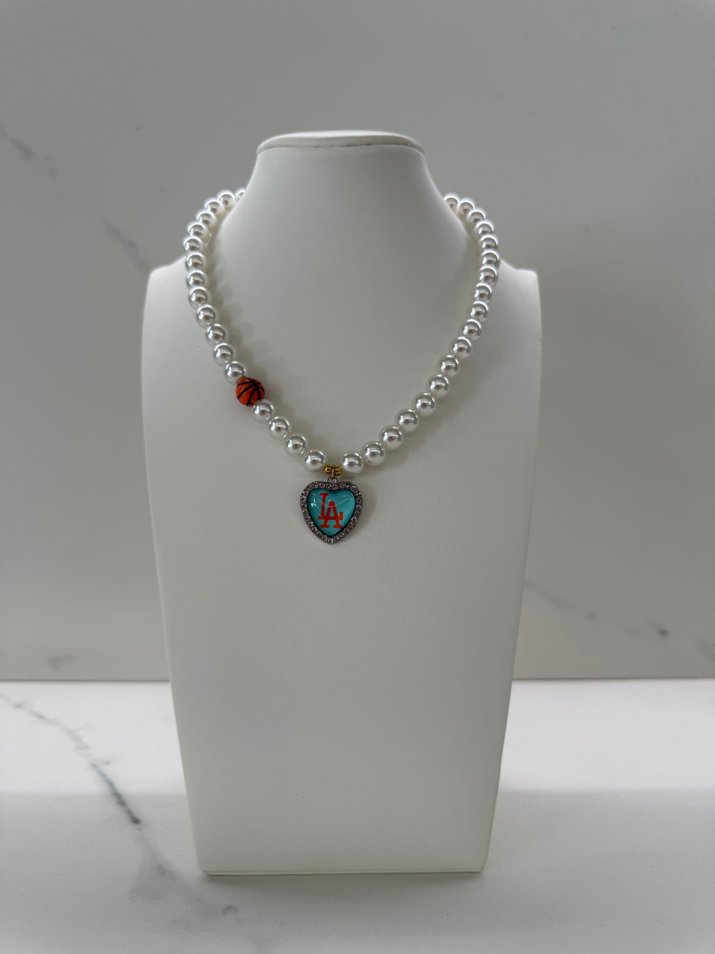 Collana ACQUA L.A + charms BASKETBALL