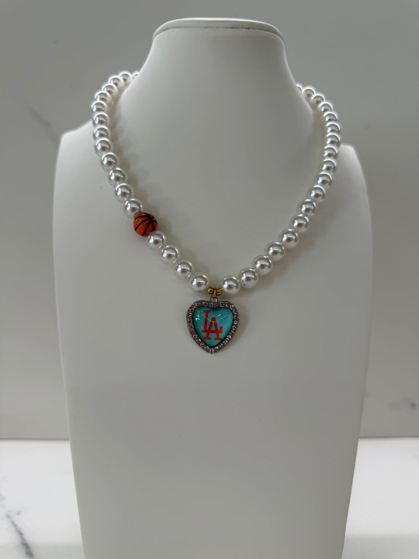 Collana ACQUA L.A + charms BASKETBALL