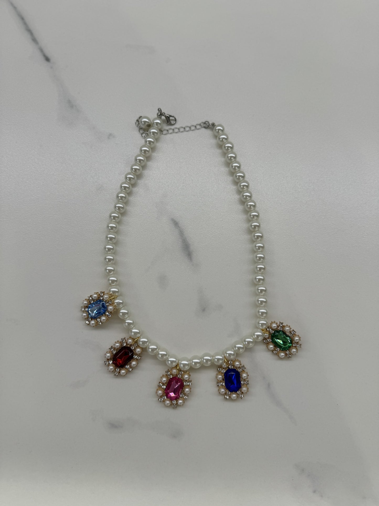 Collana perle Rainbow Luxury