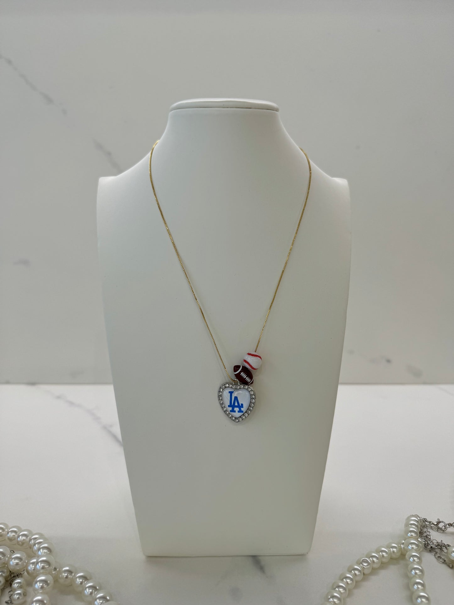 Collana NBA filo gold
