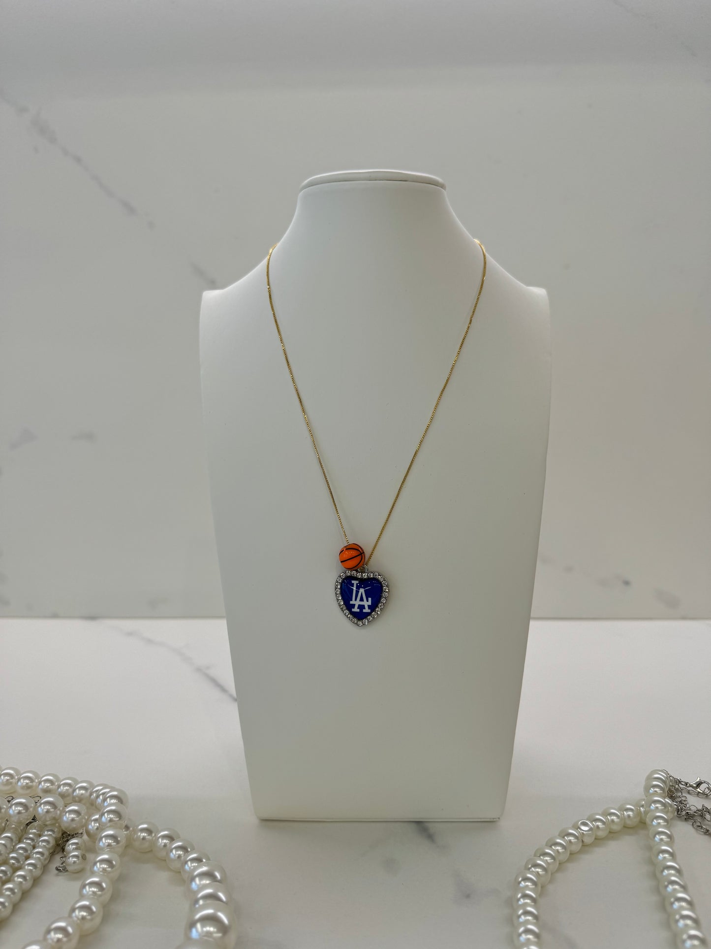 Collana NBA filo gold