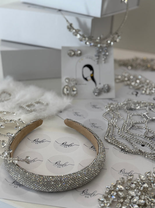 Fascia Frontino Strass Luxury Amanda