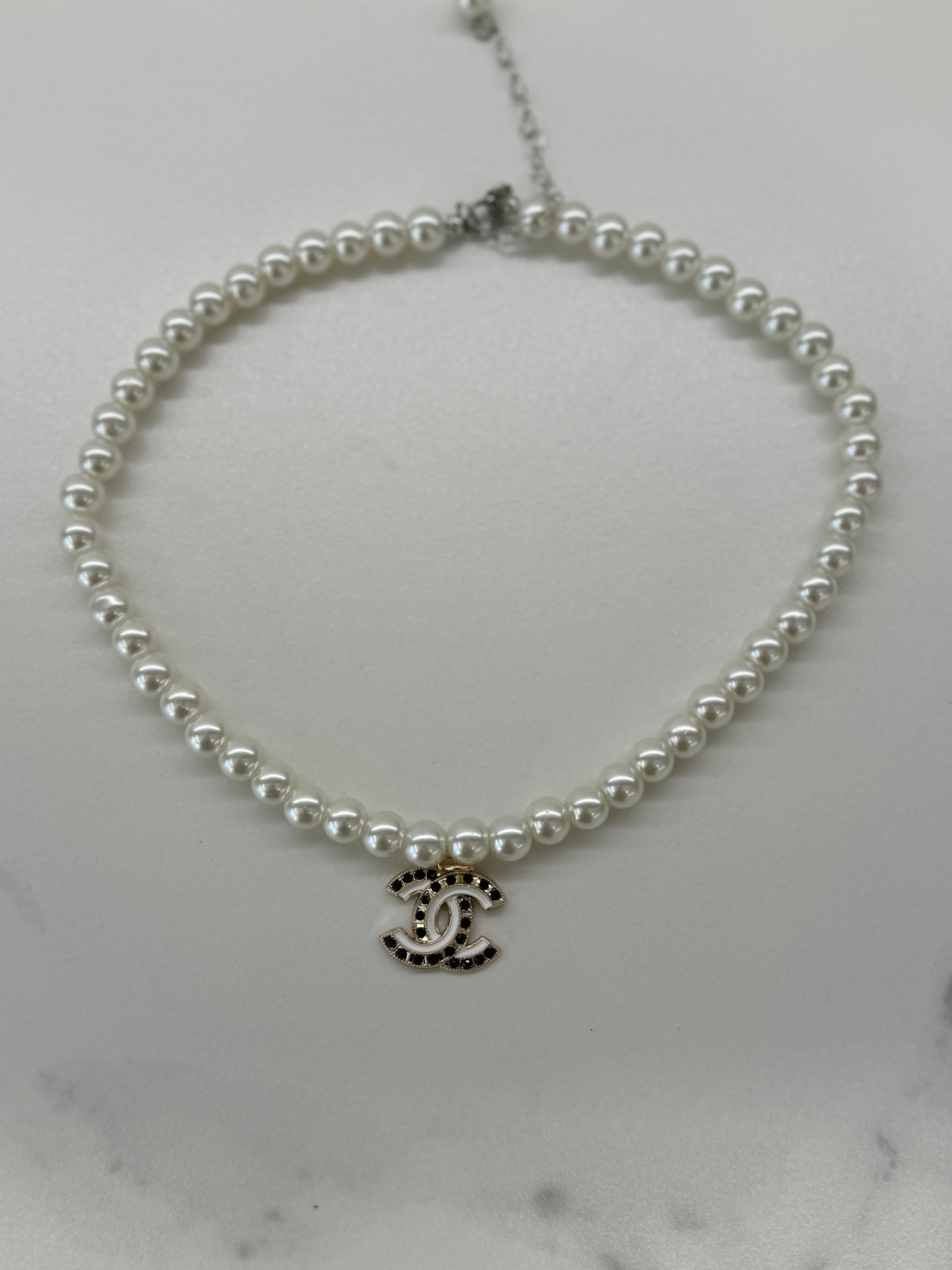 Collana CC Vintage Black Logo