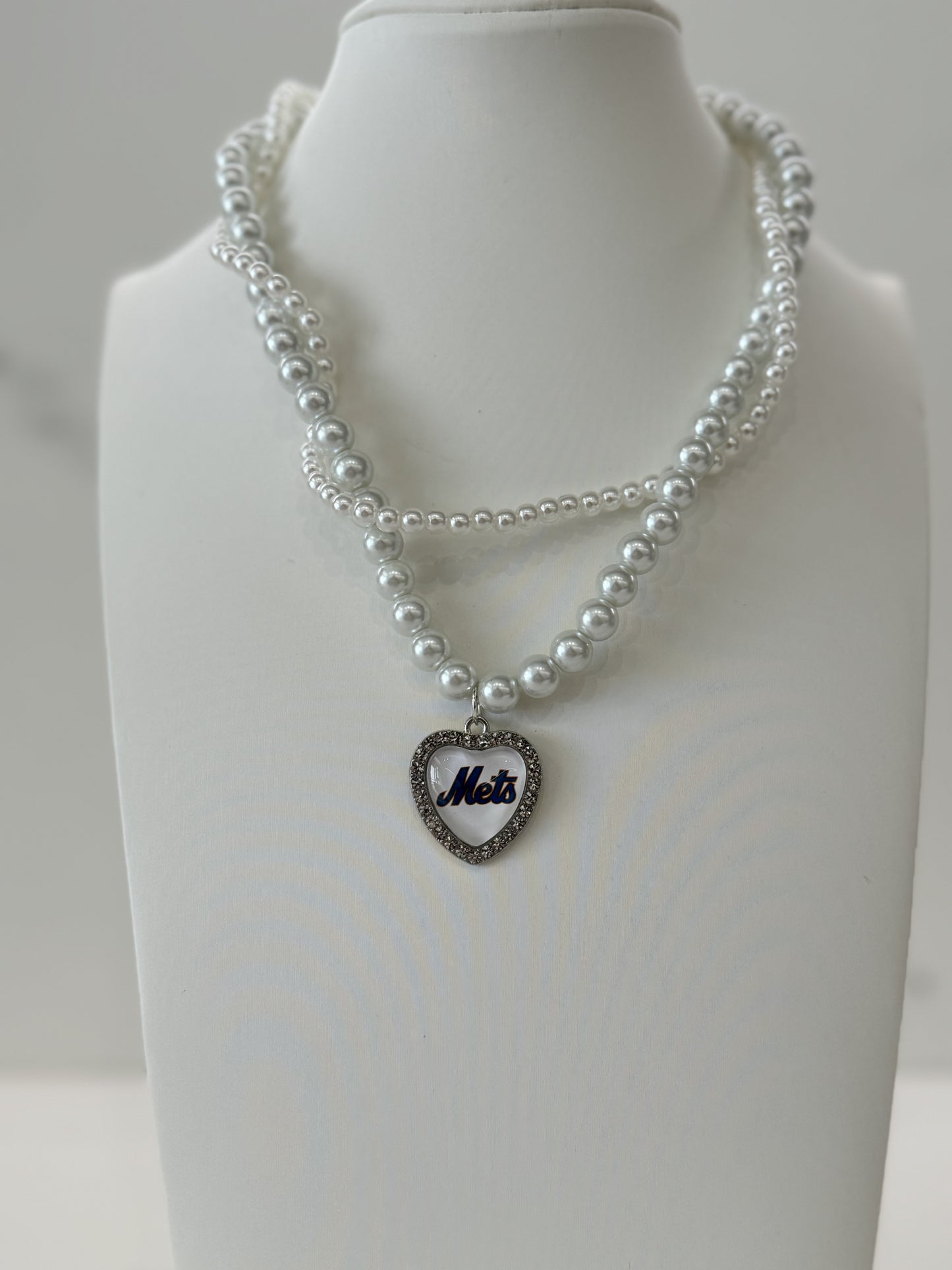 Collana doppia perla NBA METS