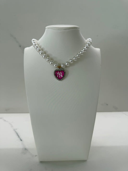 Collana NY ROSA FLUO